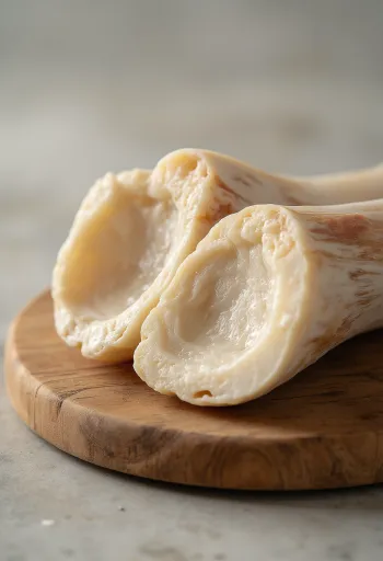 Racione palce kockash të papërpunuara, të nxjerra në një pjatë të bardhë, përbërës yndyror me nuancë rozë të zbehtë dhe teksturë kremoze