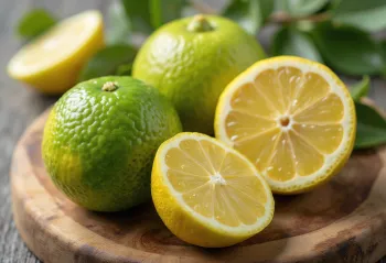 Feta bergamoti, tul i verdhë i ndezur dhe teksturë e freskët