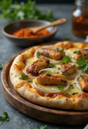 Pizza Ghanaian Style e servirur