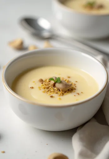 Panna cotta me kardamom në gotë