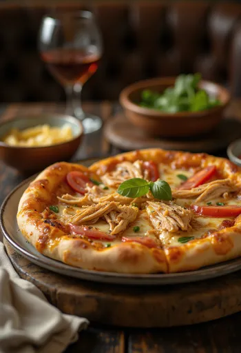 Pizza Nigérienne e servirur