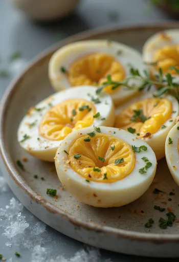 Patëllxhan i pjekur me hudhër i shërbyer