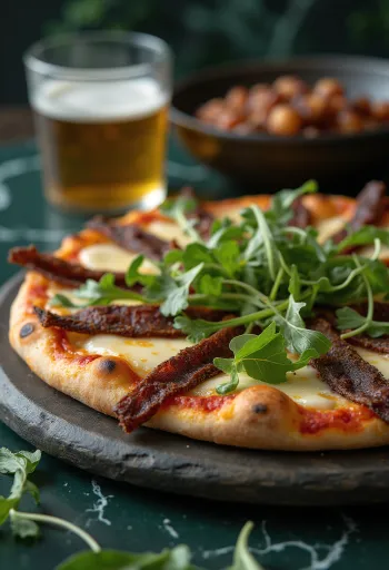 Pizza Sudafricana e servirur