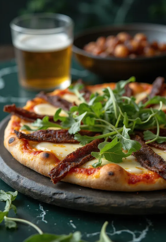 Pizza Sudafricana e servirur