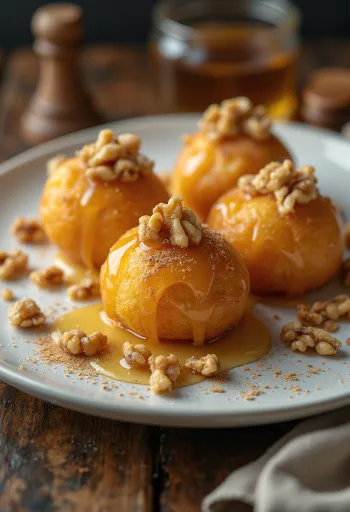 Loukoumades e servuar