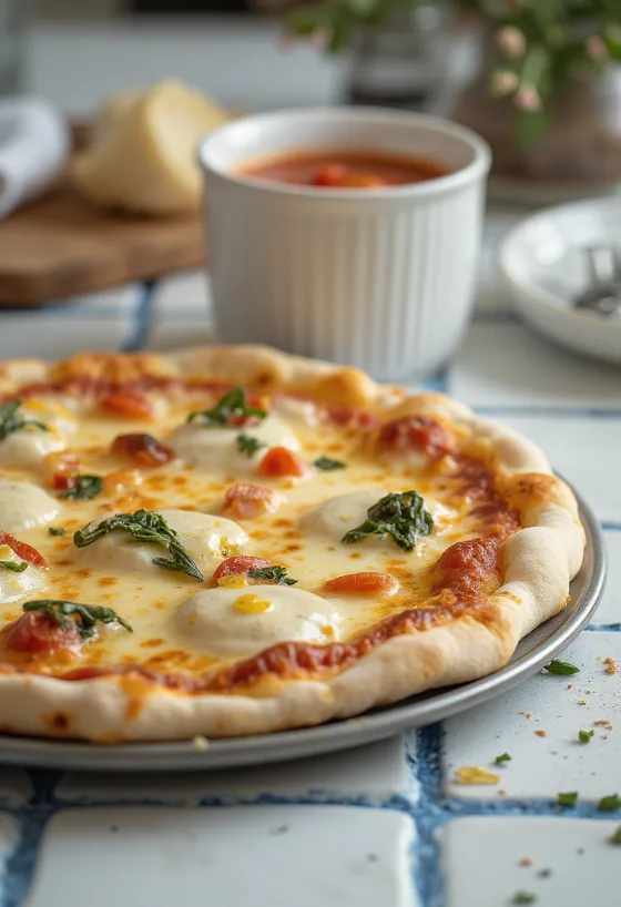 Pica alla Ricotta me rikota dhe djathë