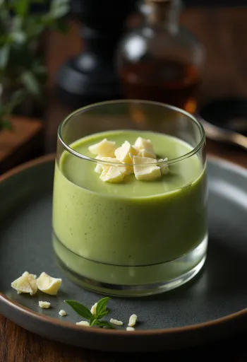 Pana kota me Matcha e servirur