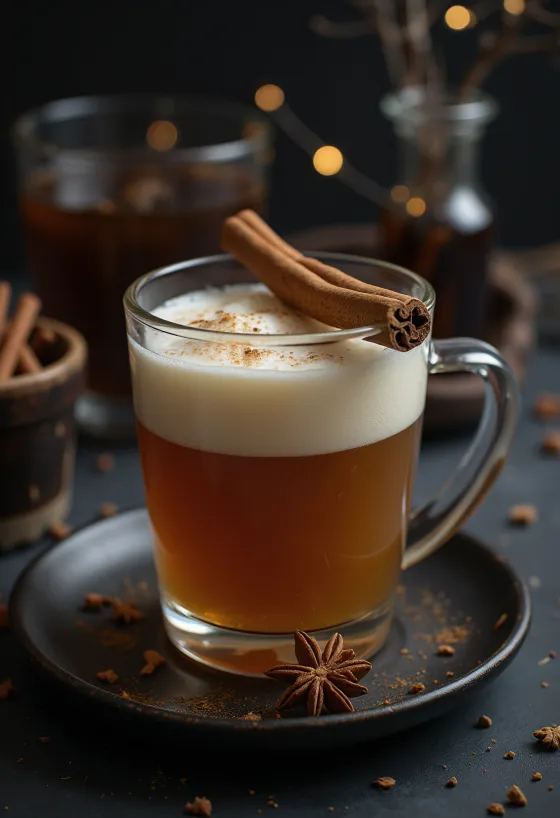 Cider i vjetëruar në fuçi lisi i shërbyer në gotë
