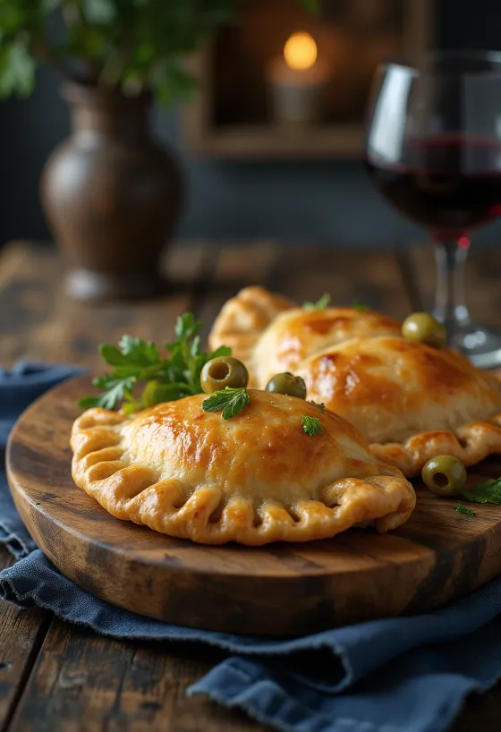 Empanada klasike argjentinase me mbushje