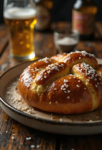 Kuleçë pretzel të sapopjekur