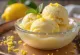 Akullore limoni freskuese e shërbyer
