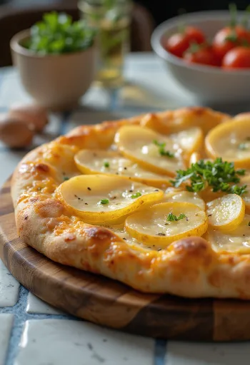 Pica me djathë zviceran raclette
