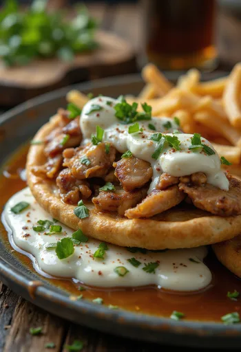 Pita gyros miks me xaxiq të freskët