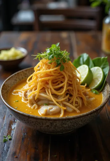 Khao Soi e shërbyer