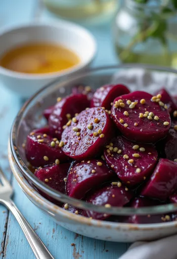sallatë panxhari me perime të freskëta dhe salcë balsamike