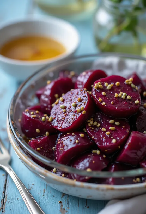 sallatë panxhari me perime të freskëta dhe salcë balsamike