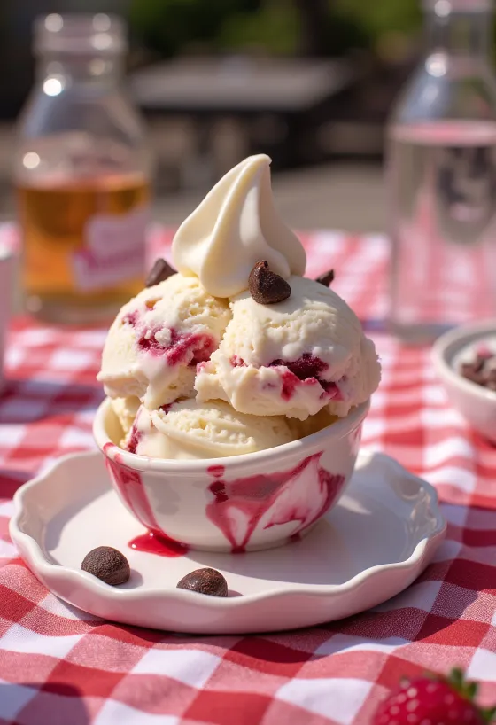 Akullore Baskin-Robbins Love Potion e servirur