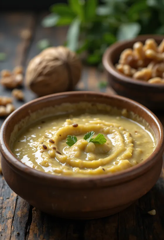 Pesto kremoze me arra e servirur