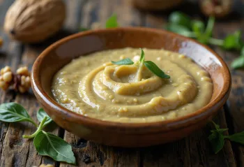 Pesto kremoze me arra e servirur