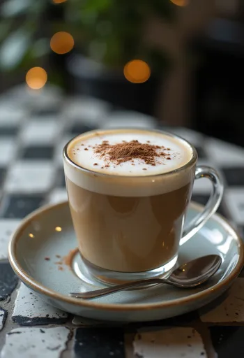 Kafe me shkumë e saposhërbyer