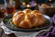 Bukë e thurur challah shtëpie e sapopjekur