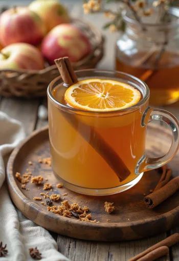 Musht molle me mente dhe kanellë në gotë