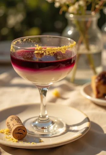 Panna Cotta me xhelatinë vere në dy shtresa