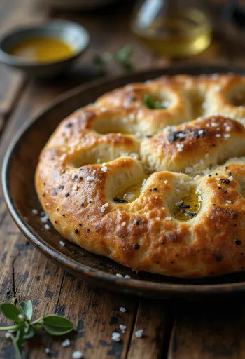 Fokaçe me miell integral e servirur