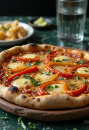 Pizza Chilena e servirur