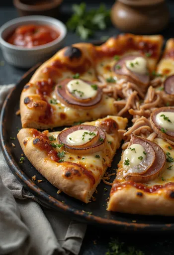 Pizza Cubana e servirur