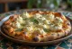 Pizza Bianca con Gorgonzola me djathëra italianë dhe rozmarinë