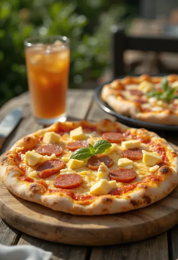 Pizza Dominicana e servirur