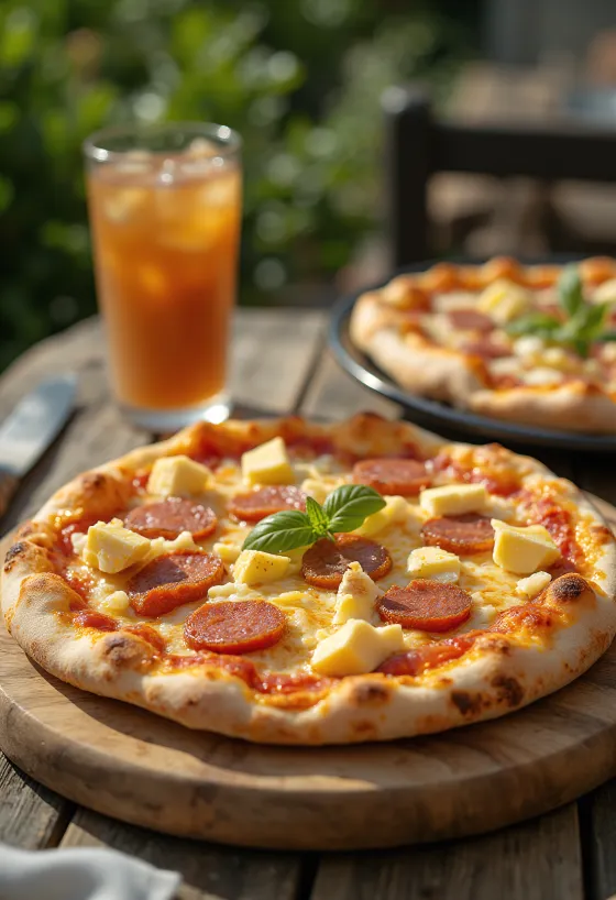 Pizza Dominicana e servirur