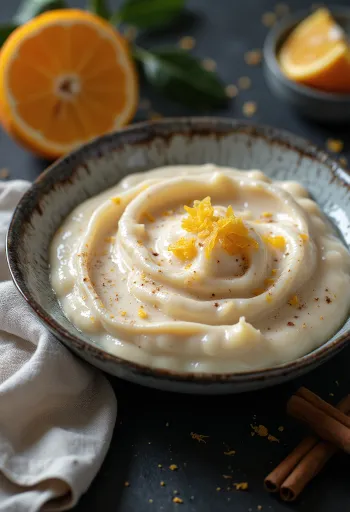 Salcë kokosi e bardhë me lëkurë portokalli